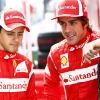 Felipe Massa y Fernando Alonso F1 Italia 2011